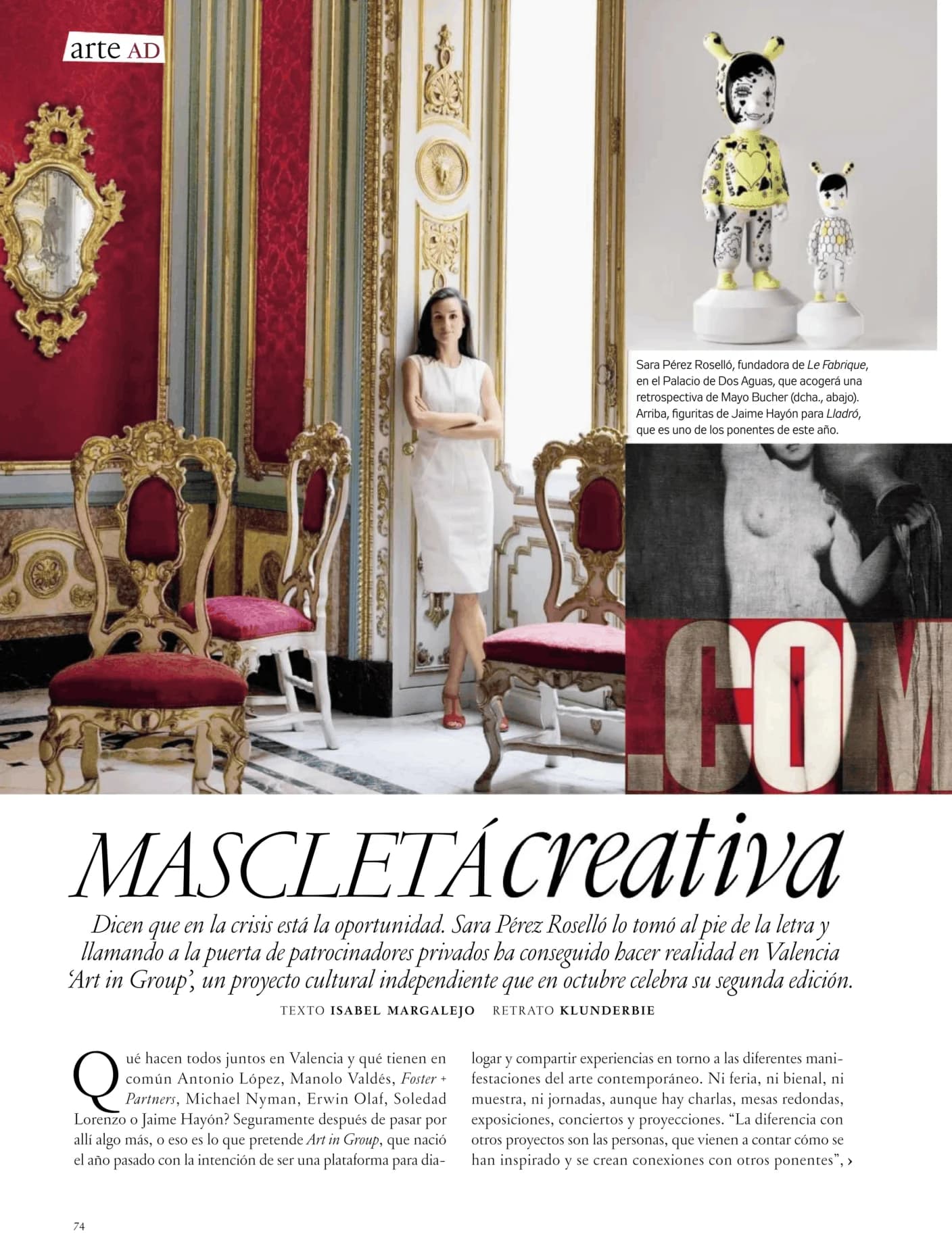 Sara Pérez Roselló, AD España, October 2012